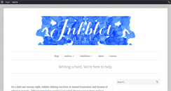 Desktop Screenshot of inkblotediting.com